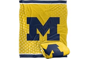 LOGOVISION Official Collegiate Logo Dots Collection Silky Touch Super Soft Throw Blanket Collection