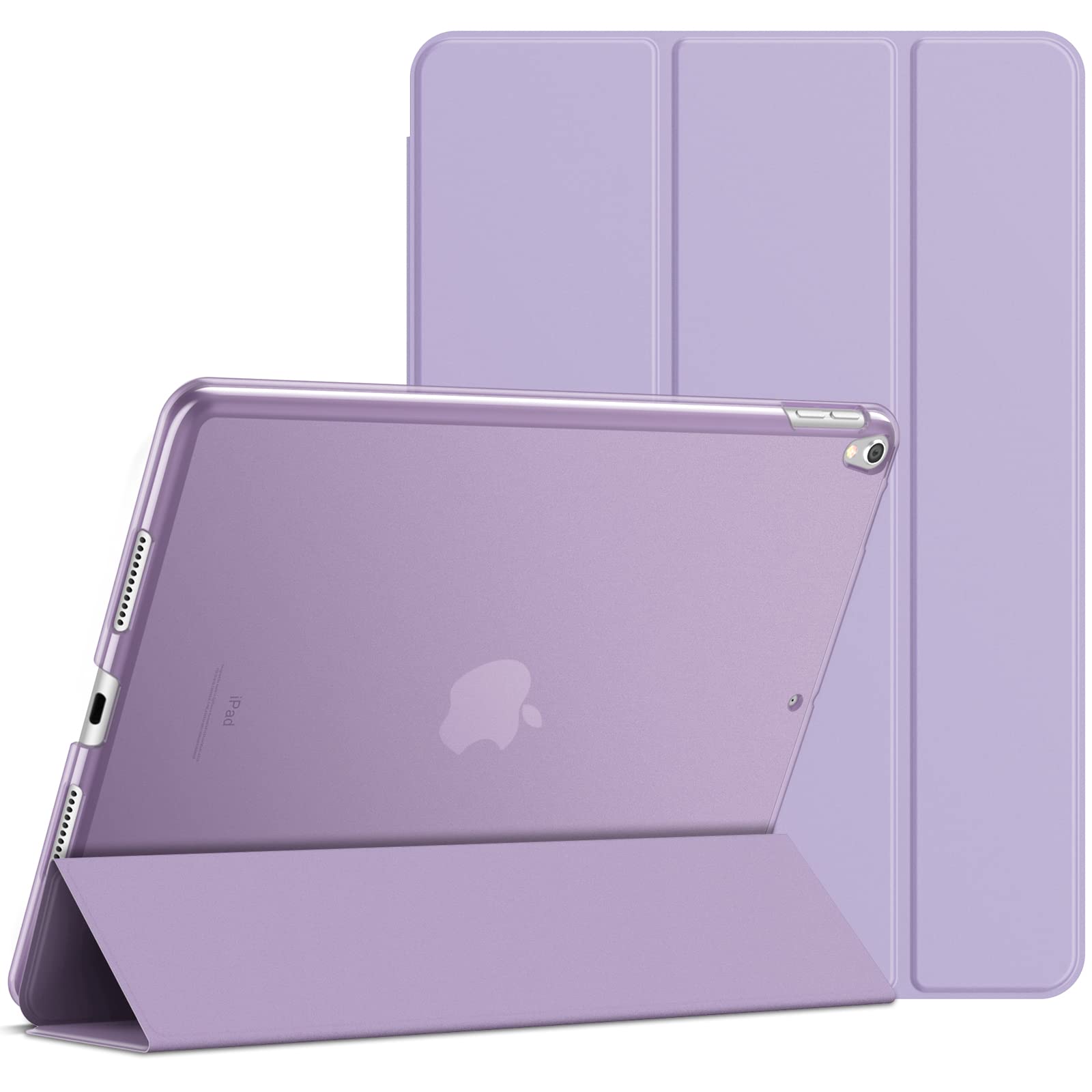 JETech Case for iPad Air 3 (2019 Model 3rd generation 10.5 Inch) and iPad Pro 10.5 (2017), Cover with Auto Wake/Sleep (Light Purple)