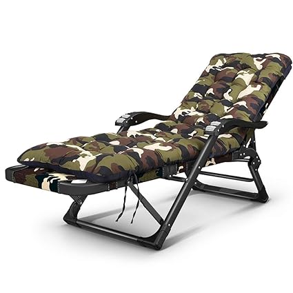 Amazon Com Erru Folding Lounge Chair Reclining With Camo