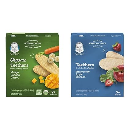 gerber organic teethers