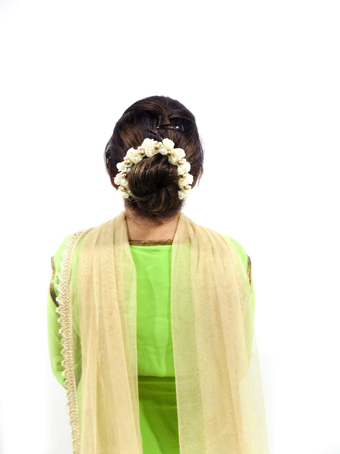 Buy Baal Multicolor Flowers Gajra Hair Accessories For Beautiful