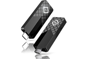 Mpiolife Wireless HDMI Transmitter and Receiver Kit | 5G Portable Extender Adapter @60hz for Streaming Video from Laptop/PC t