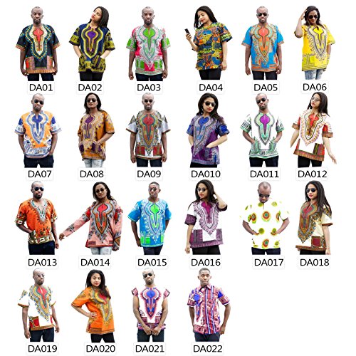 Pafric Designs African Clothing Dashiki For Men and Women