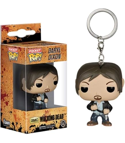 Amazon.com: Funko Pop! The Walking Dead: Biker Daryl Vinyl Figure