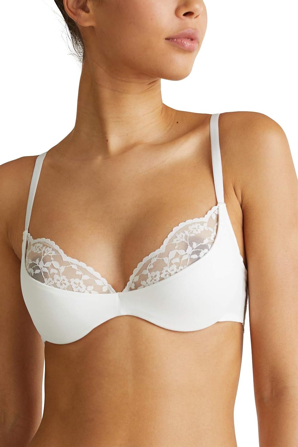 ESPRIT HalbschalenBH mit Spitze Amazon.de Bekleidung