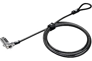 Kensington NanoSaver™ Combination Laptop Lock (Resettable), Computer Security Locking Cable (K60603WW)