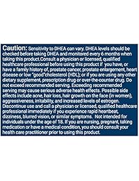Pure DHEA (100 mg de fuerza máxima, 200 cápsulas), soporta potentemente el nivel energético, el...