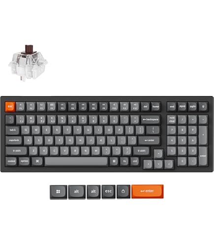 Amazon.com: Keychron K4 Max Wireless Mechanical Keyboard, 96