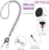 Vicloon Victorini Crystal Transparent Card Holder with Lanyard Set view 3
