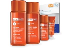 Acnefree 24 Hour Severe Acne Clearing System with Free Cleansing Brush, 11.52 Ounce