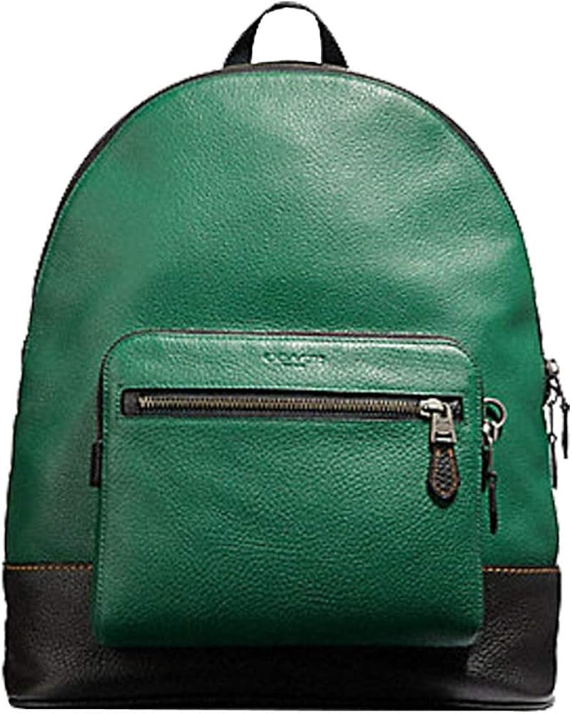 coach mens backpack leather