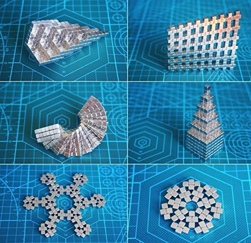 image for [UPGRADED] CRFX Magnetic Cube Puzzle - Magic Metal Square Educational 