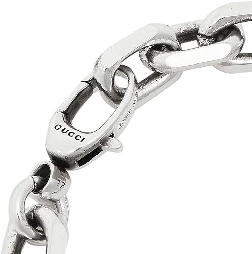 Amazon Co Jp グッチ ブレスレット アクセサリー Gucci J8400 0728 Interlocking G インターロッキング レディース メンズ バングル シルバー 銀 M 約17cm 並行輸入品 ジュエリー
