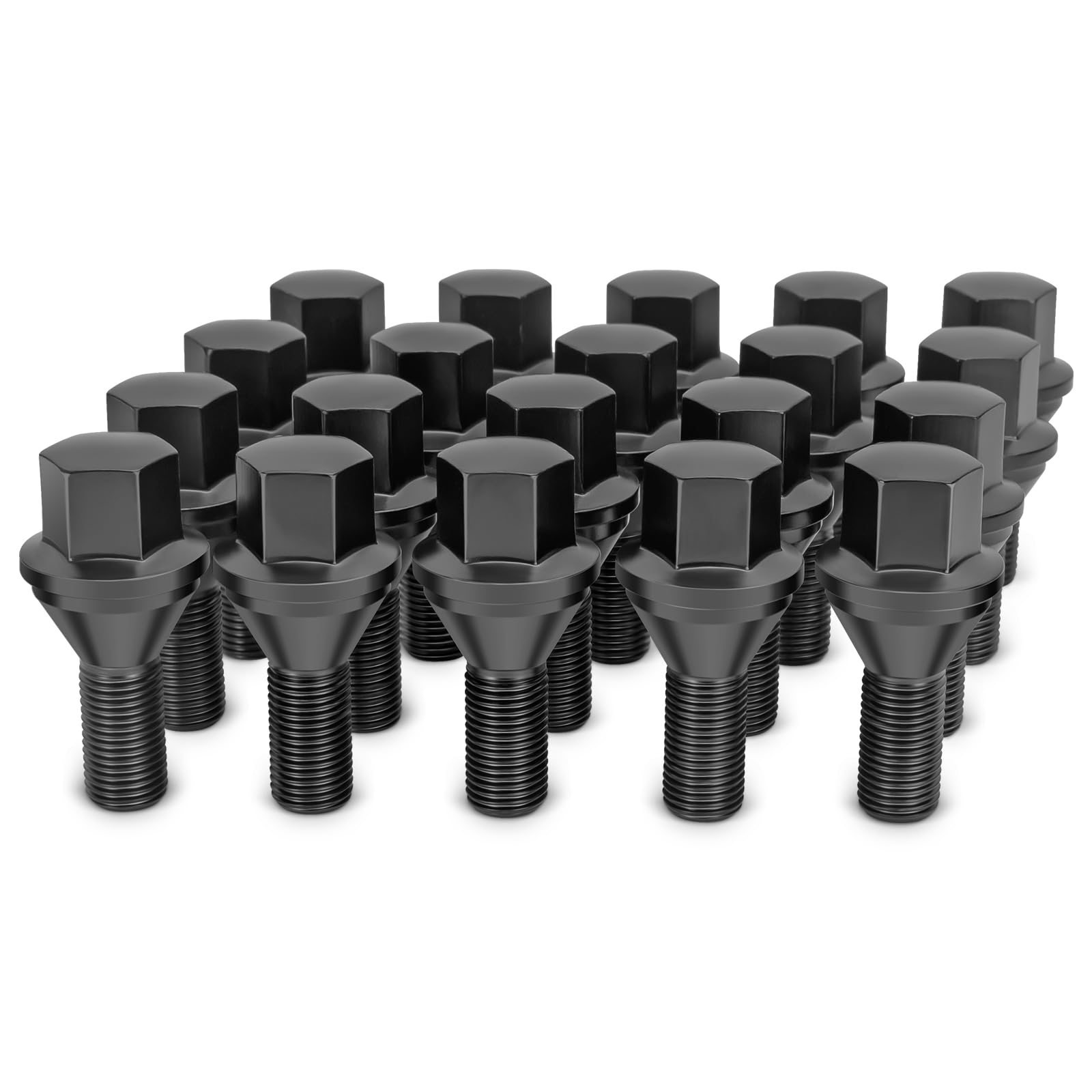 Photo 1 of dynofit M12x1.25 OEM/Stock Wheel Lug Bolts 17mm Hex for 2015+ Je/ep Renegade, 2023+ Do-dge Hornet, 20PCS 22mm Shank Wheel Studs, Replace OE#Chry-sler 68296586AA,610-632,610-573,Fiat 06106146AA