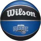 Wilson NBA Team Tribute Orlando Magic Basketball Size 7 Outdoor Rubber view 3