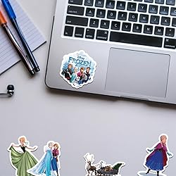 50pcs Frozen Cartoon Stickers for Girl Water