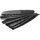 Gamma Full Grip Build Up Sleeves - Great for Tennis, Pickleball, Padel - Increase Grip Size by 1/8" - Includes 10 Black Sleeves