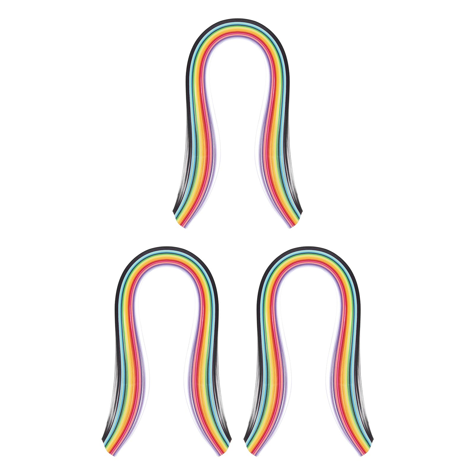 PATIKIL 360pcs Quilling Paper Strips Paper Flowers Quilling Kits 1/8"(3mm) Origami Paper for Adults Beginner Art Craft, 15"(39cm) 24 Colors