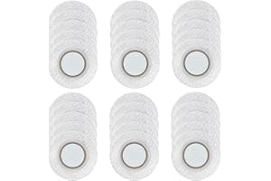 XILEWHZF 30 Pairs Round Hidden Sew Magnetic Snap, Invisible Hidden Sew in PVC Hidden Purse Closure Fastener Magnetic Snap Magnet Fastener for Child Clothing Clasp Bib Diapers Accessories DIY Craft Sewing Tools