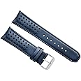 Ewatchparts 23mm Leather Watch Band Strap Compatible With Citizen AT8020-03L H800-S081165 Blue Angels