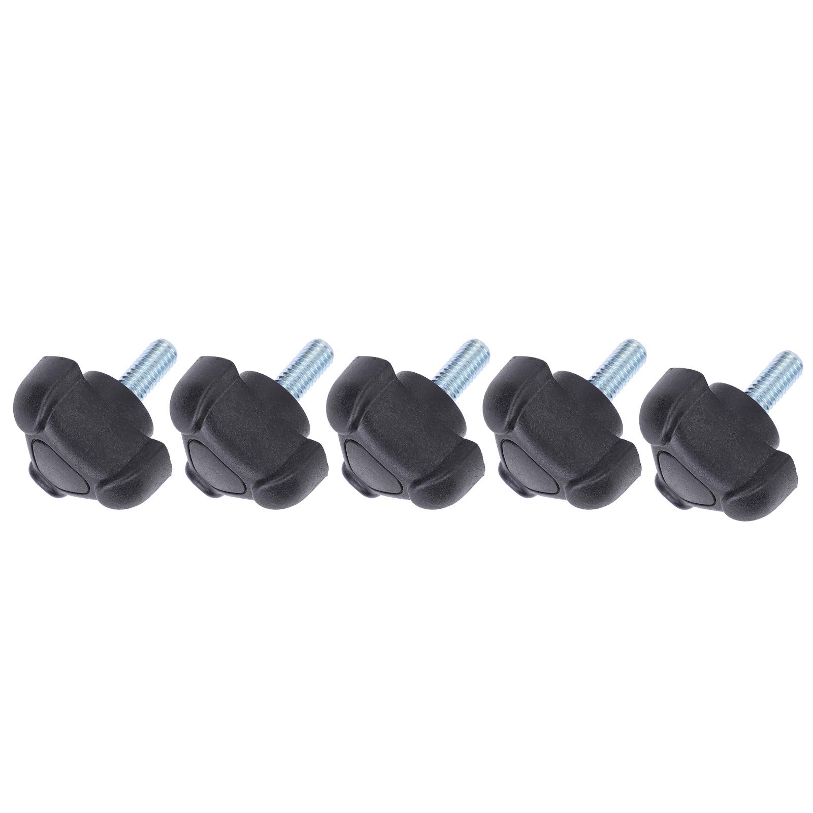 Entatial Locking Screw, Excellent Effect Glossy Abs Plastic Triangular Handle Screw, Labor‑Saving For Auto Parts Robotics Projects Furniture Screws