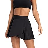 altiland Womens' Cool Feeling Pleated Tennis Athletic Golf Skirts with Shorts 3"