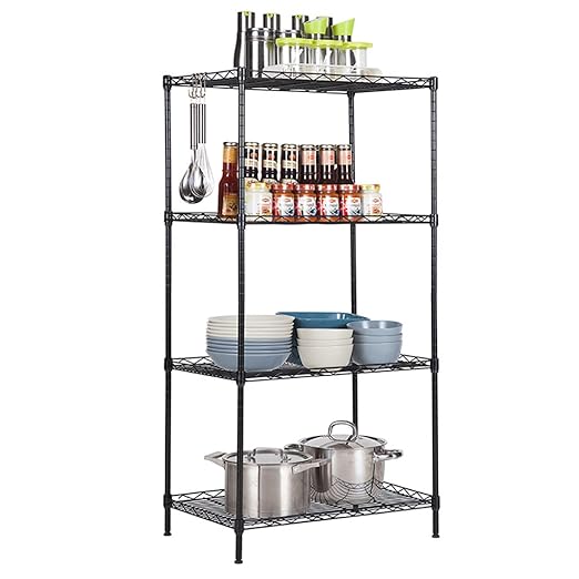 KitchenPRO Estante clásico Horno de microondas Organizador y ...