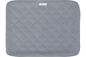 Paw Inspired Fitted Fleece Liner for Ferret Nation, Critter Nation Cage for Ferrets, Rats, Chinchillas, Hedgehogs & Other Small Animals (Gray, Shelf Liner)