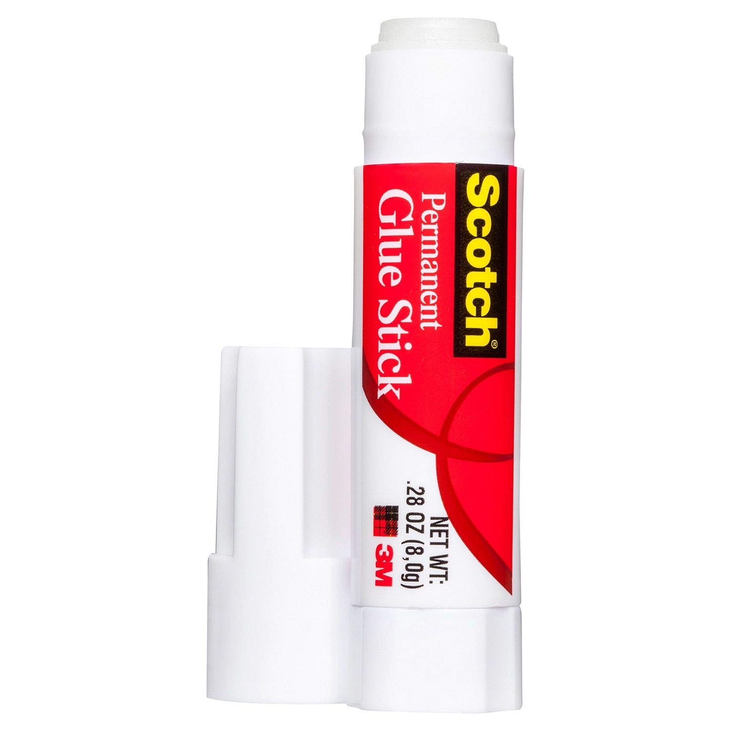 Scotch Glue Sticks 6008-24-S, Permanent Glue Stick 0.28 Ounce (8 gram), 24-Pack
