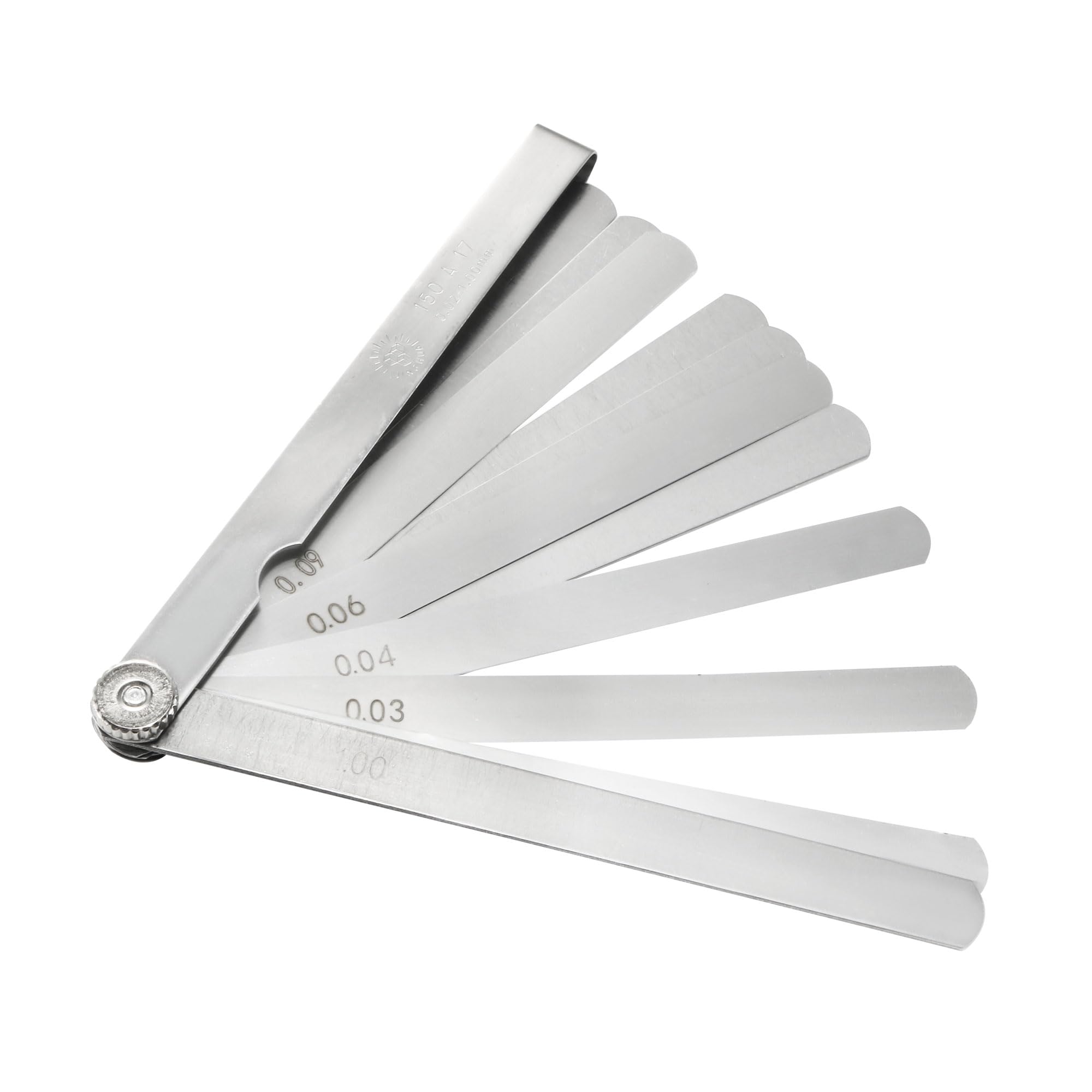 Sourcingmap Machinist Mechanic 0.02-1mm Thickness Feeler Gage Gauge
