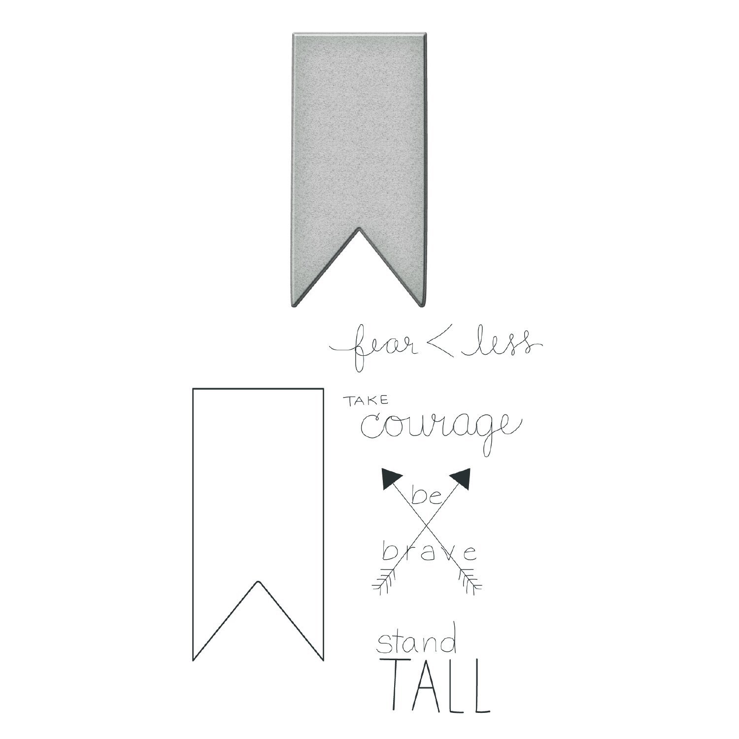 Spellbinders Spellbinders Stamp and Die Set-Fearless,