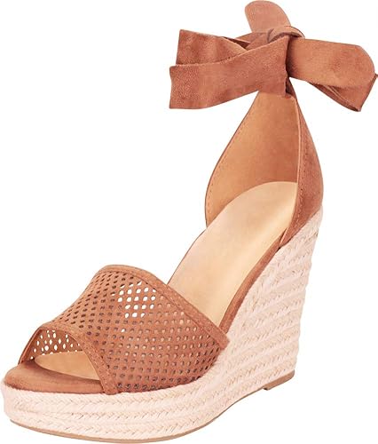 light tan wedges