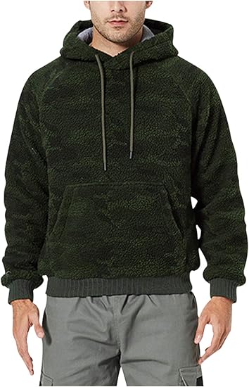 Long sleeve fleece hoodie Clearance