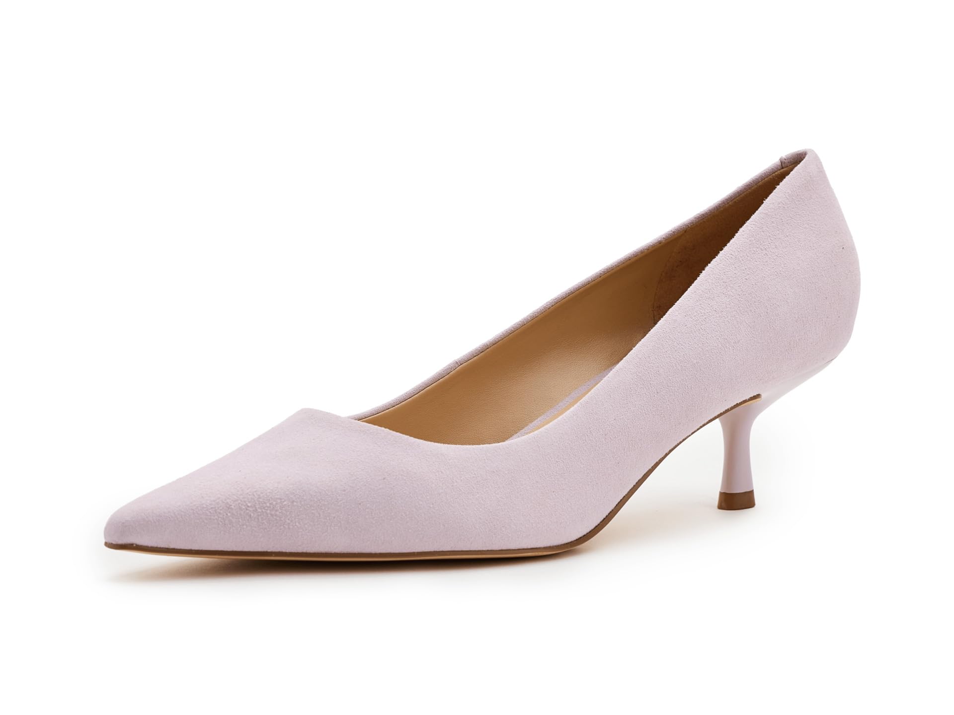 Marc Fisher LTD Women’s Calynna, Lilac Leather, 5.5, Medium