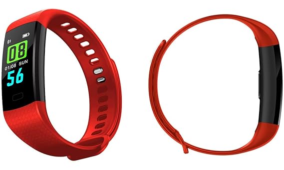 MMTEK-NP 38 Pulsera Actividad con Pulsómetro Mujer Hombre, Monitor ...