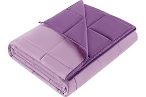 CYMULA Weighted Blanket Kids 7 Pounds (40''*60'' Throw Size) - Cooling Breathable Children Heavy Blankets Summer Winter - Ultra Microfiber Soft Comfort with Glass Beads - Gifts for Boys/Girls