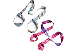 HENWUBEI 2 Yoga mat straps, adjustable, organic cotton, portable elastic, double strap，Multiple sizesof straps