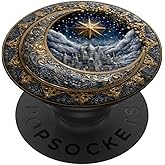 Oriental Celestial Sun Stars Moon PopSockets Adhesive PopGrip