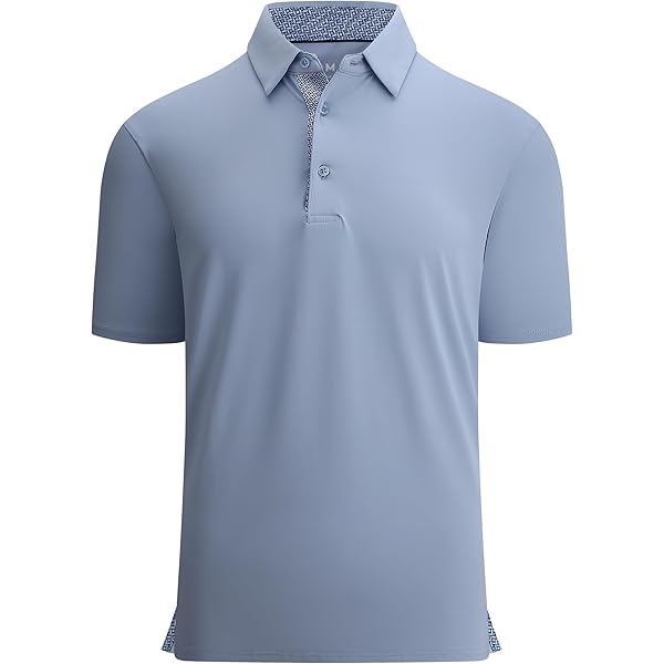 Amazon.com: Alex Vando Mens Golf Shirt Moisture Wicking Quick-Dry
