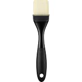 OXO Good Grips Silicone Basting & Pastry Brush - Small, 7.6 in | Unique Bristle Design Won't Retain Odors, Clump, Patented Ce