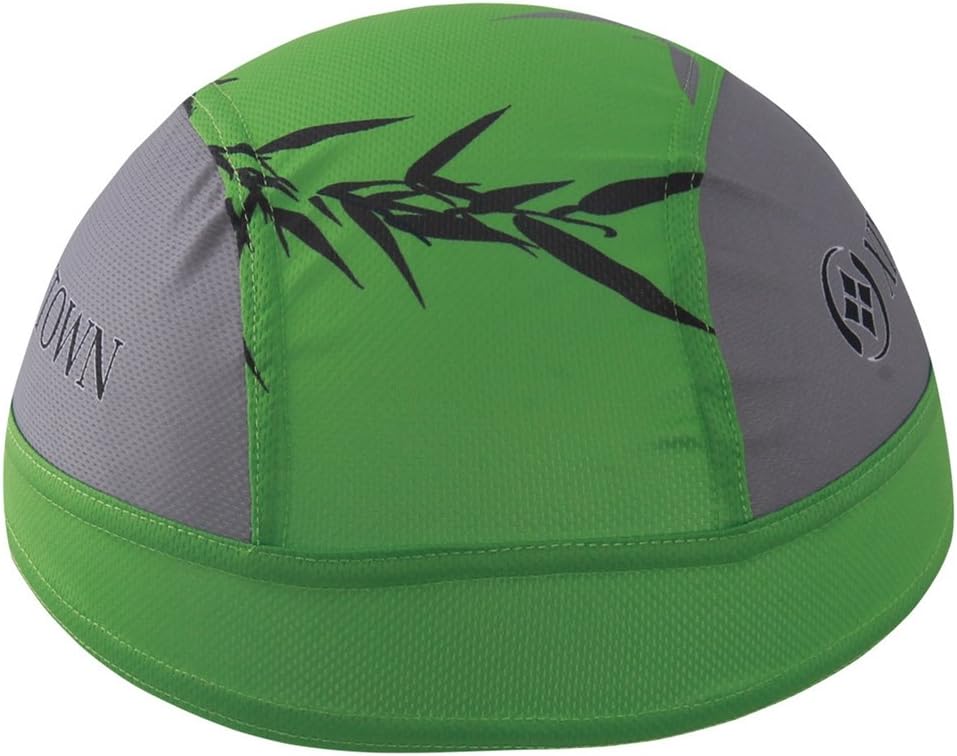 Xinzechen Cycling Cap Outdoor Sportswear Sweatband Fits Under Helmets Bamboo Green : Clothing