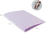 Oxford A4 Pastel Ring Binders Pack 5 Lightweight Flexible 20mm Spine view 4