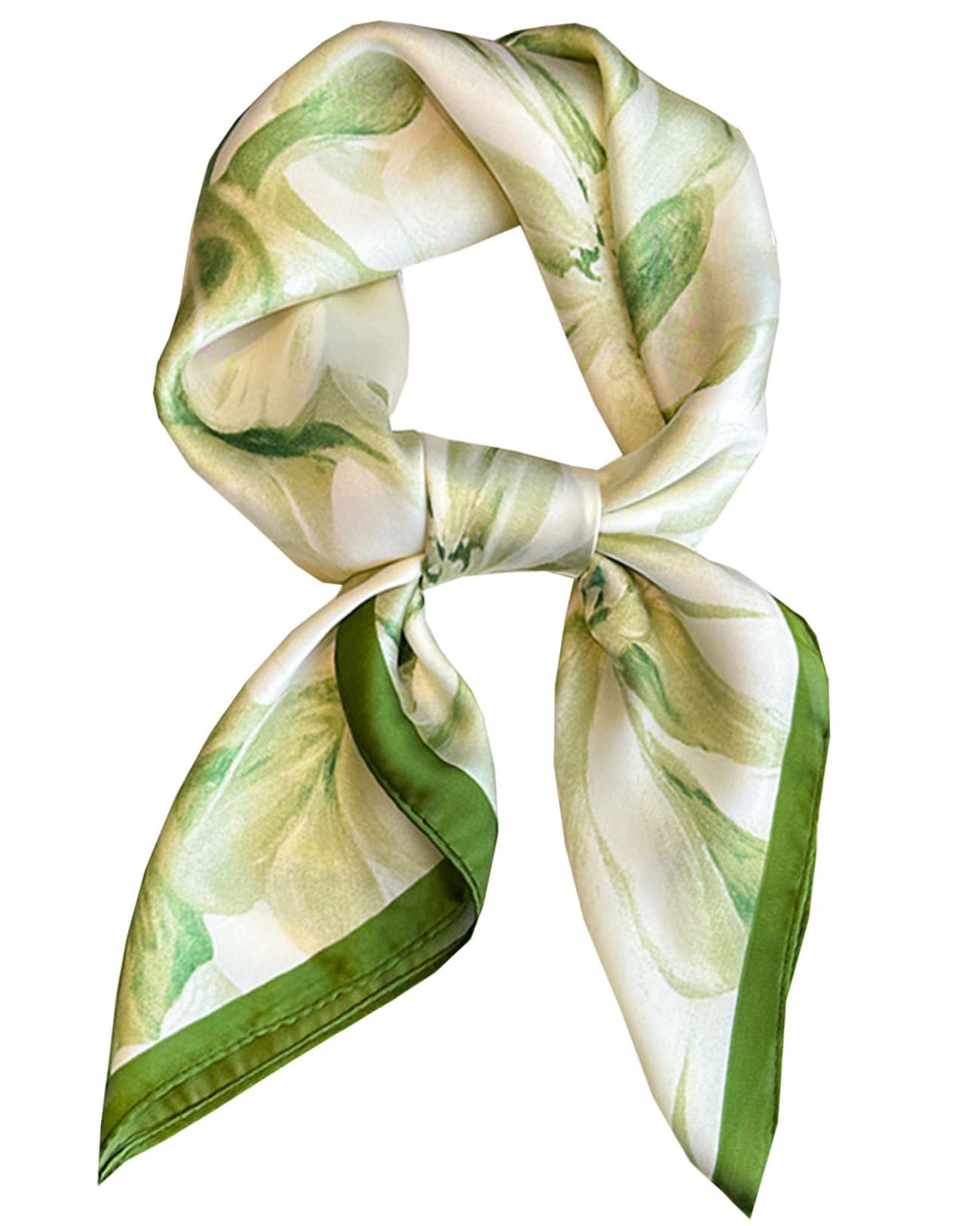 Photo 1 of Neck Scarf For Womens Silky Head Scarves Hair Bandanas Square Scarf Fashion Accessories lightweight 27.5 * 27.5inch-37