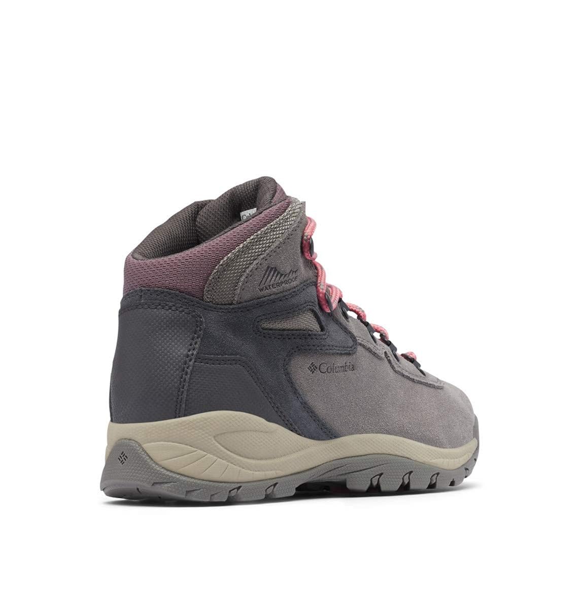 Columbia Womens Newton Ridge Plus Waterproof Amped Leather & Suede Hiking Boot