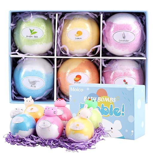 Super cute kids bath bomb set!