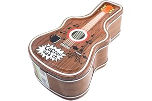 Abaodam Metal Guitar Coin Container Piggy Bank Money Box Saving Pot for Teens Random Style