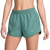 Nike Tempo Women's Brief Lined Running Shorts (US, Alpha, X-Small, Regular, Regular, Bicoastal Heather 367)