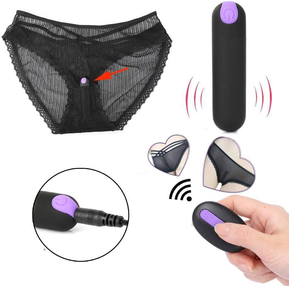 Handheld Body Peutic Vibranting Underwear for Women Sexual Wellness Remote & 3 Speeds and 7 of Vlbration & USB Charging Comfort and Confidence All Day Long Cordless Electric