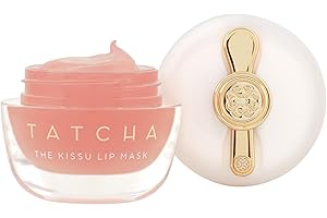 Tatcha Kissu Lip Mask | Overnight Lip Mask, Visibly Plumps and Softens for Lush Lips, 9.0 G | 0.32 oz