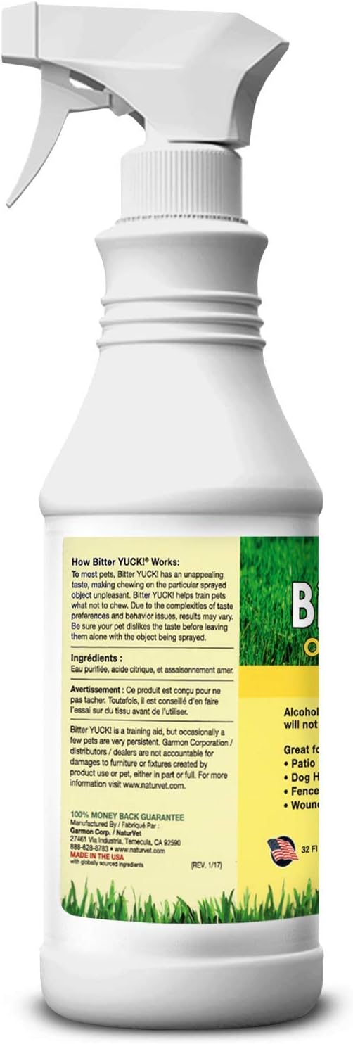 bitter yuck no chew spray
